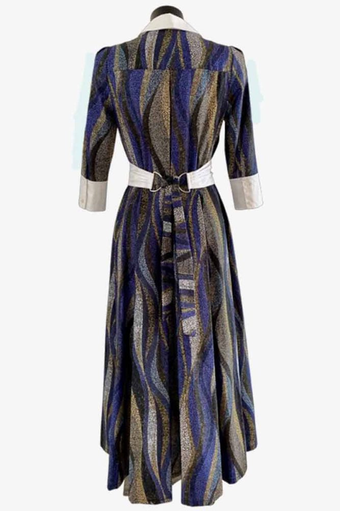 Les RemarKables - Robe blue Revelations dos