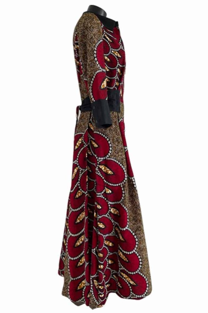 Les RemarKables - Robe ceinture Djénéba - profil